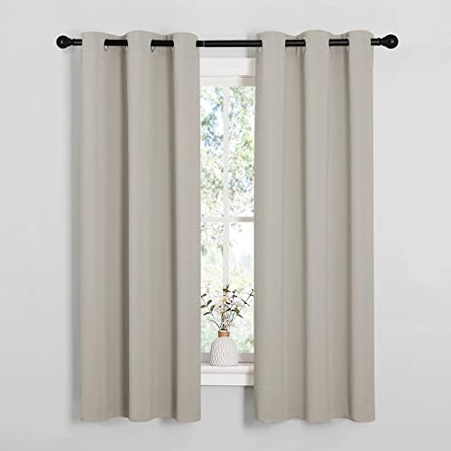 NICETOWN Natural Room Darkening Curtains by NICETOWN