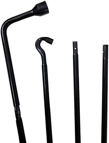 Spare Tire Lug Wrench Tool Kit Set Replacement Fit - Image 2