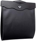 Car Leather Trash Bag Smart LED Waterproof Organizer Storage Garbage Can by AOWIS
