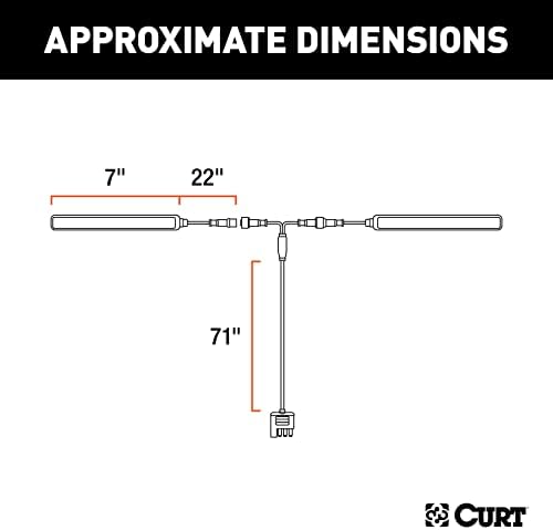 CURT 53201 Auxiliary LED Trailer Lights - Image 2