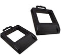 Rubber Heavy Duty Pallet Jack Rubber Wheel Chock 2 Pack, Premium Pallet Jack by HOXWELL