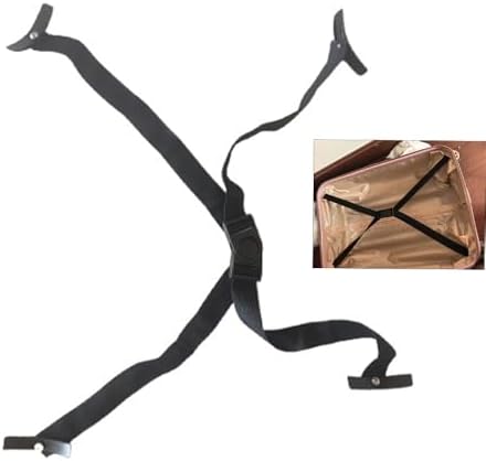 Carry on Luggage Inside Elastic Strap Replacement Sewing on Interior Cinching by Unknown