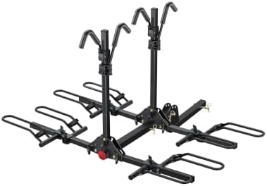 Young 4-Bike Rack Hitch Mount Platform Style Carrier - Image 2