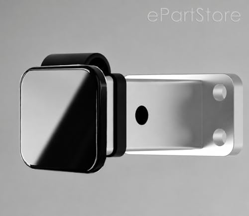 USA 2" Plain Black Trailer Hitch Cover - Image 6