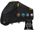 300D Heavy Duty Motorcycle Cover Waterproof Outdoor Storage by EcoZoro