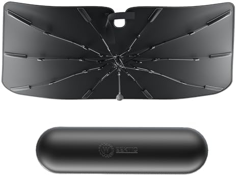 Weektic Windshield Sun Shade Umbrella, Sun & Heat Protection, Keep Vehicle Cool by Weektic