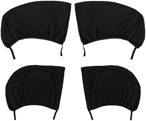 Car Window Shades, Upgrade Double Mesh Car Side Windows Cover - Image 2