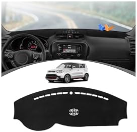 FIILINES Dash Cover for 2014-2019 Kia Soul, Dashboard Mat Exact Fit for Soul by FIILINESBuyNow