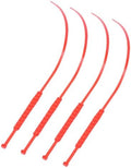 15Pcs Orange Nylon Tire Anti-skid Tie by cabilock