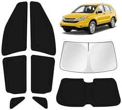 KUST Car Window Shades for Honda CR-V 2007-2011 Windshield Sun Shade Side by KUST