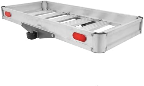 Elevate Aluminum Cargo Carrier, 500 lb, Folding Hitch Rack - Image 5