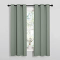 NICETOWN Sage Green Blackout Curtains by NICETOWN