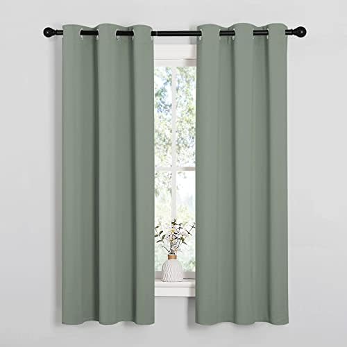 NICETOWN Sage Green Blackout Curtains by NICETOWN