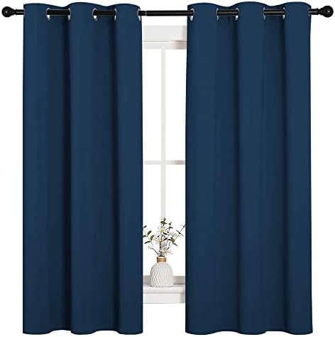 NICETOWN Moroccan Blue Blackout Curtains - Image 2