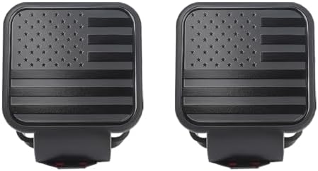 2'' Trailer Hitch Cover, Rubber Square Mouth Tow Receiver Tube Plug Protection by Unknown