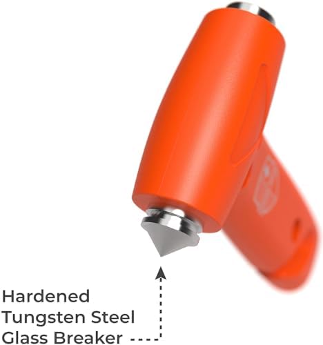 Swiss Safe Car Safety Hammer Window Breaker Tool - Image 2
