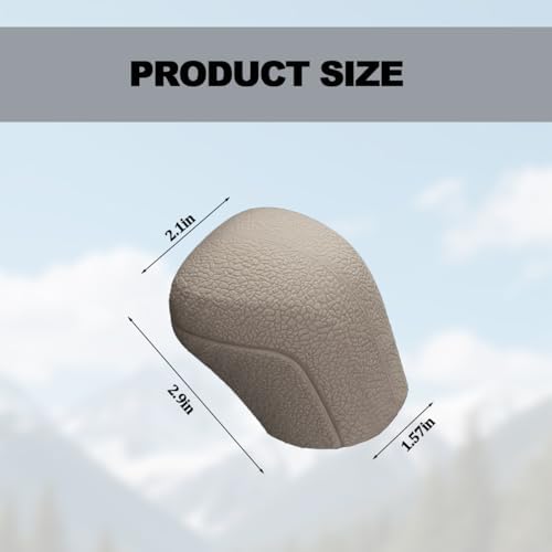 Car Gear Shift Knob Cover, Comfortable Silicone Anti-Skid Vehicle Shifter Stick - Image 2