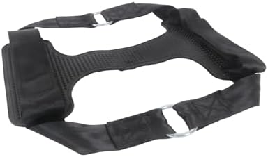 MOTO4U Universal Motorcycle Rear Wheel Tie Down Strap in Upgrade Black - Image 3
