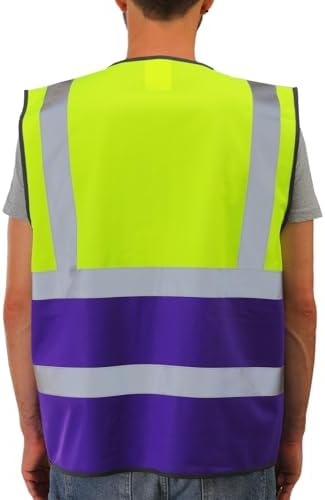 Dib Safety Hi Vis Reflective Safety Vest - Image 2