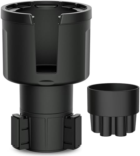 Swigzy Car Cup Holder Expander, Long Base Adapter Extender Bottle Insert by Swigzy
