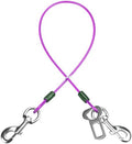 Dog Seat Belt Harness for Car, No Chew Tether Cable Vehicle Dogs Accessories by MiMetty