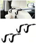 4PCS Car Seat Headrest Hook, Auto Interior Backseat Storage Hook Holder by Guilcam