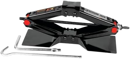 Performance Tool W1600 1-1/2 Ton Steel Scissor Car Jack by PerformanceTool