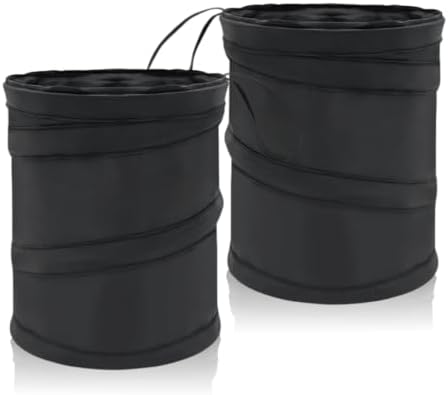 2 PCS Instant Pop Up Trash Can – Collapsible Waterproof Mini Trash Can by Unknown
