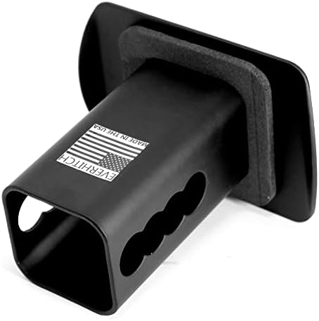 Blank Metal Trailer Hitch Cover - Image 3