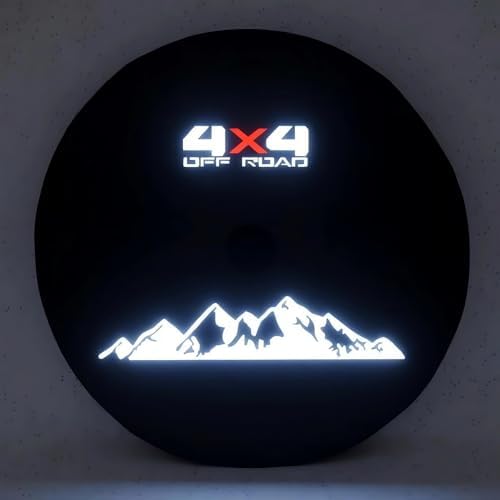 Glow Reflective Spare Tire Cover - Image 3
