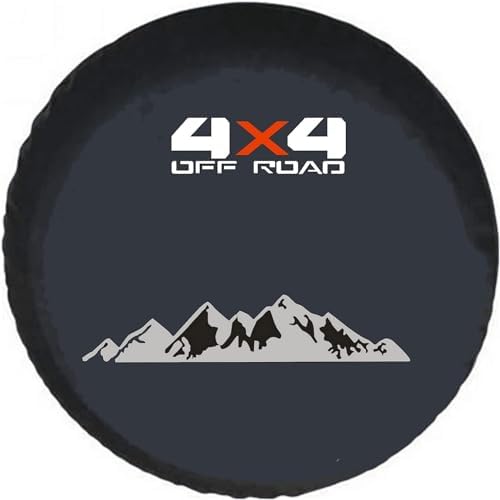 Spare Wheel Tire Cover for Jeep Grand Cherokee, Toyota Highlander - Image 3