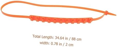 10Pcs Tire Strap Emergency Nylon Chain Anti-Skid - Image 4
