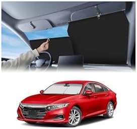 KUST Upgraded 2 Pack Retractable Automotive Sunshade Car Window Sunshades by KUST
