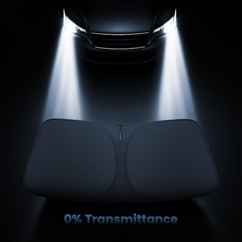 Magnelex Windshield Sun Shade for Kia Soul 2014-2019, Foldable Car Window - Image 4