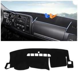 Autorder Dashboard Cover Mat for 2007-2013 Chevy Chevrolet Silverado&GMC Sierra by Autorder