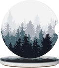 Forest Car Coasters for Cup Holders, 2 Pack Car Cup Holder Coasters for Car by Unknown