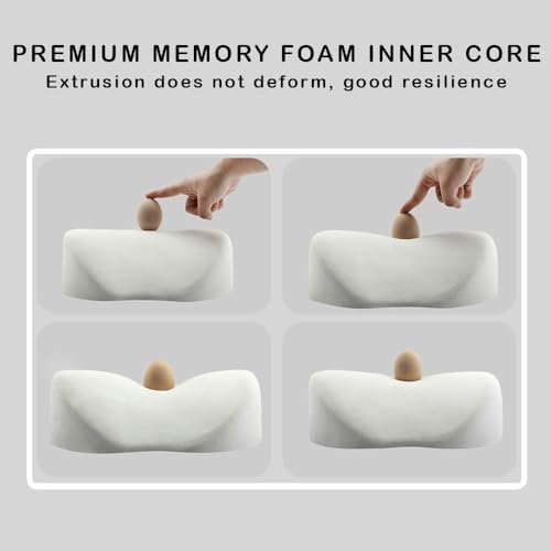 Car Headrest Neck Pillow Support Ergonomic, - Image 4