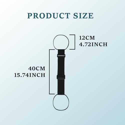 2 Pack Luggage Strap for Carry On Bag, Easy Wrap, Lightweight - Image 2