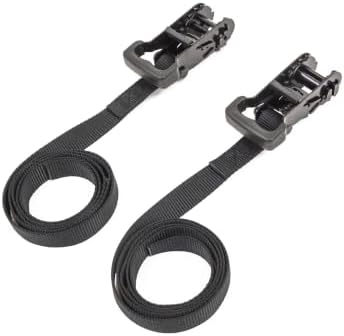 PowerTye 1in x 8ft Easy-Grip PRO Endless Black Ratchet Straps by PowerTyeMFG