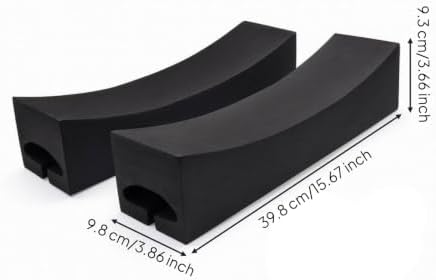 2 Pieces Soft Roof Rack Pads Wave Board Roof Pads Board Carrier - Image 6