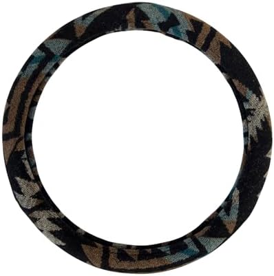 Universal 15inch Ethnic Style Baja Blanket Steering Wheel Cover by LSAUTO