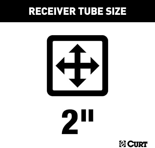 CURT 31091 2-Inch Front Receiver Hitch, Compatible - Image 2