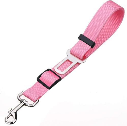 Elisel 2 Packs Adjustable Length Pet Dog Cat car seat Belt Pet seat Belt Pet - Image 4