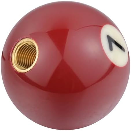 7 Ball Billiard Shift Knob Polished Car Racing Gear Shifter Grip - Image 5