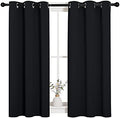 NICETOWN Halloween Bathroom Blackout Curtains and Drapes by NICETOWN
