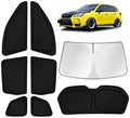 KUST Car Window Shades for Subaru Forester 2014-2017 2018 Windshield Sun Shade by KUST