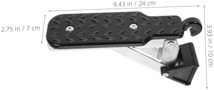 Adjustable Folding Car Door Step, 7-Level Aluminum Alloy Pedal - Image 2