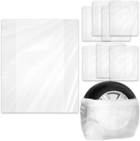 8PCS Extra-Large Tire Covers, Tire Storage Bags, Waterproof Dustproof Wheel by Unknown