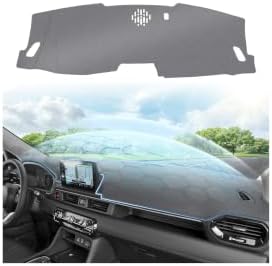 Cartist Gray Dash Cover for 2023-2025 2026 Honda Pilot Dashboard Cover by cartist