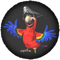 Parrot Pirate Spare Tire Cover Waterproof Sun Protection Fit 15 Inches by Yomko